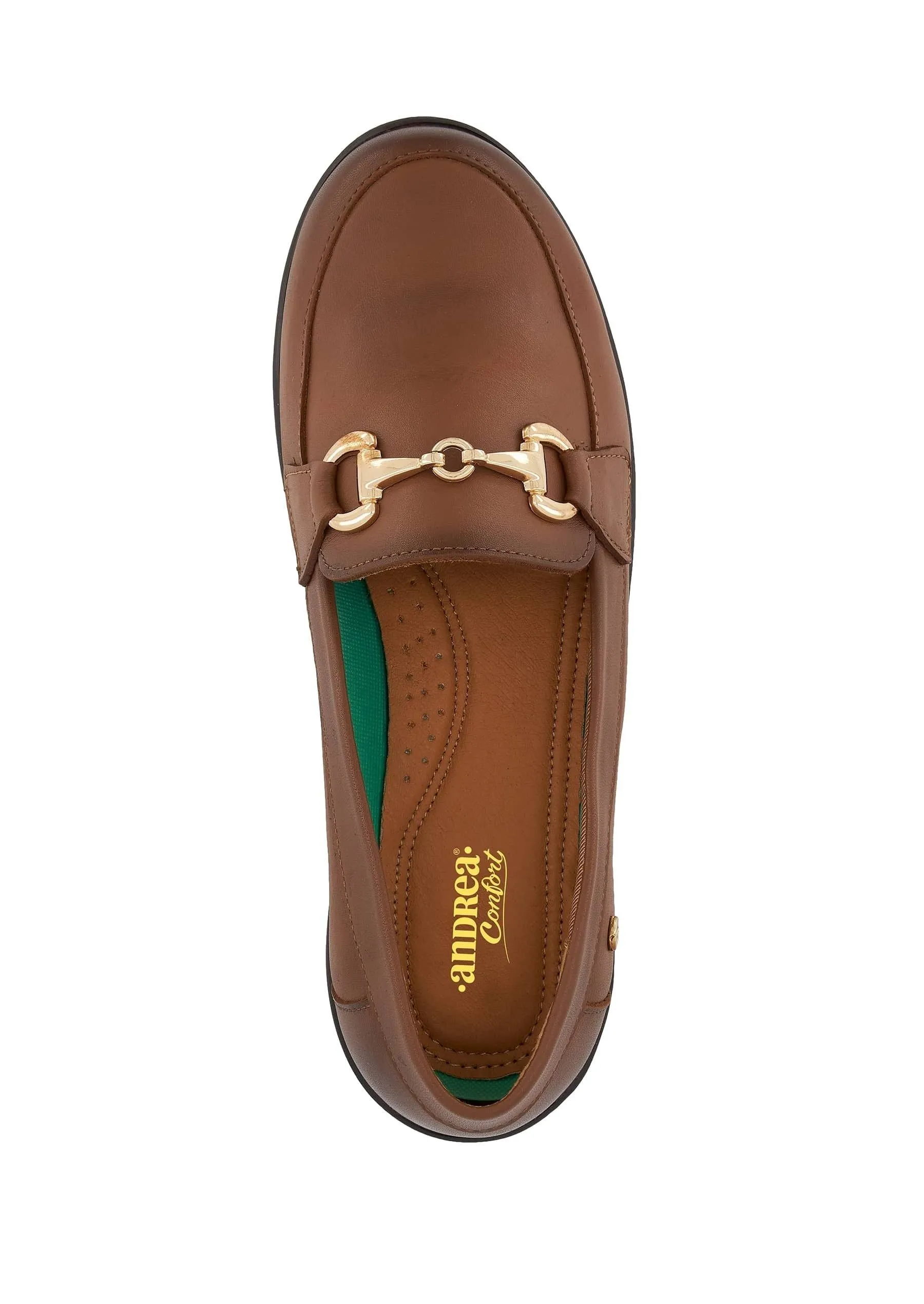 Andrea Leather Comfort Moccasin