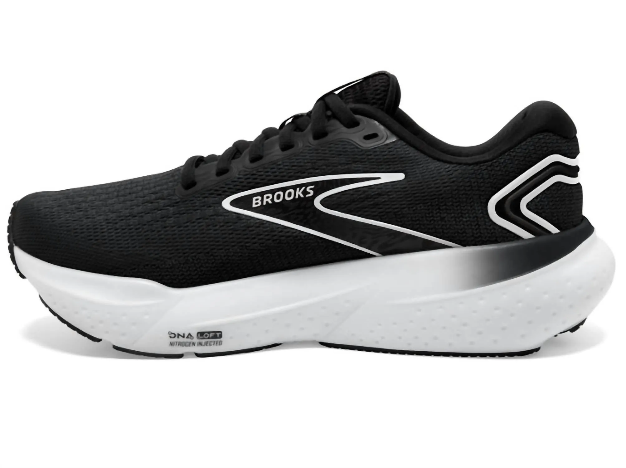 Men's Glycerin Gts 21 Running Sneaker In Black/grey/white