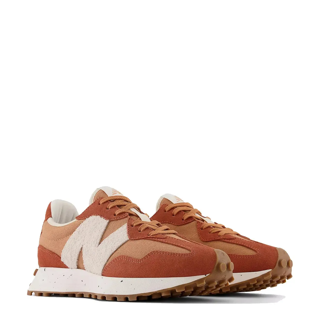 New Balance Womens 327 Trainers Mahogany / Sepia