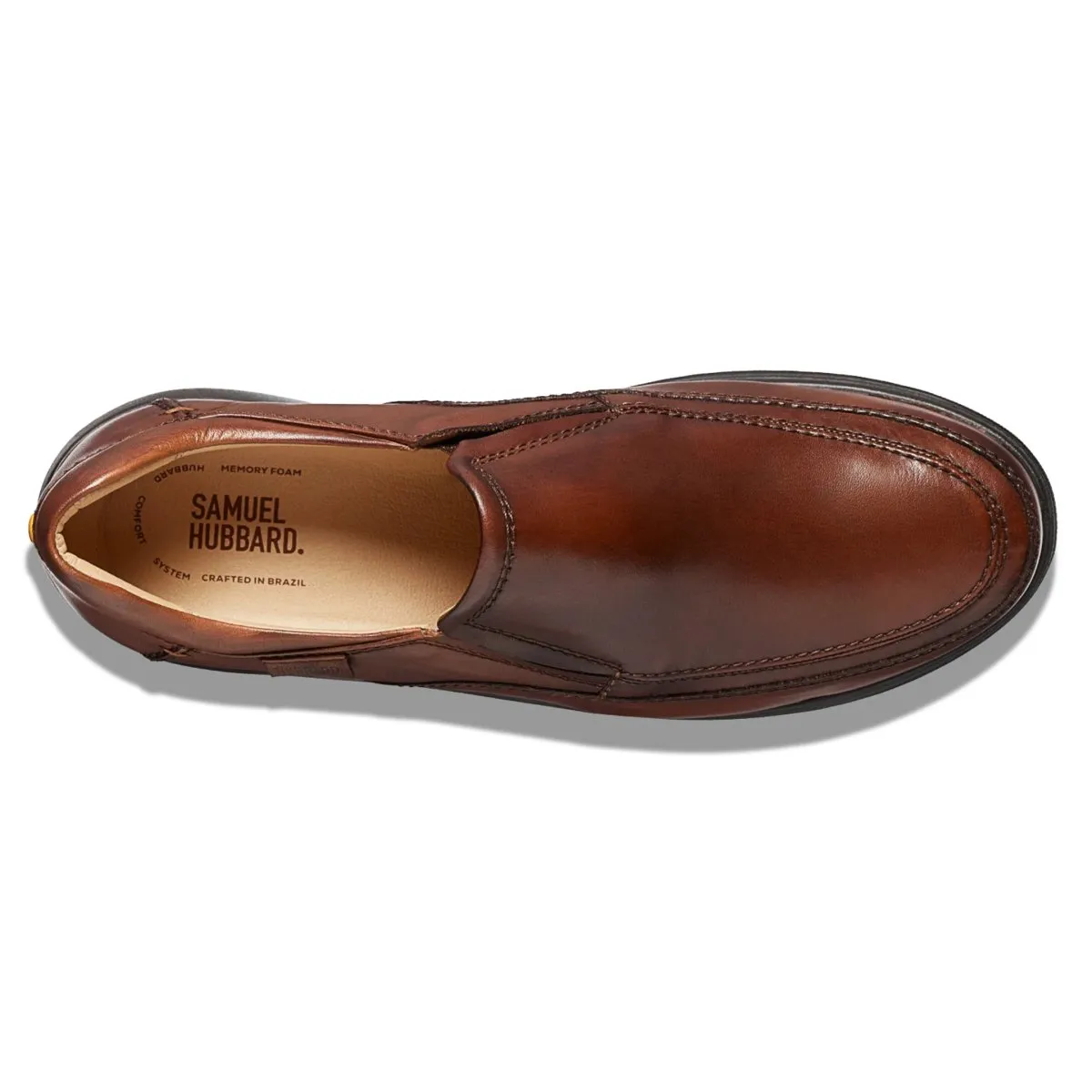 Samuel Hubbard Men's Featherlight Olema Loafer Antique Brown Leather