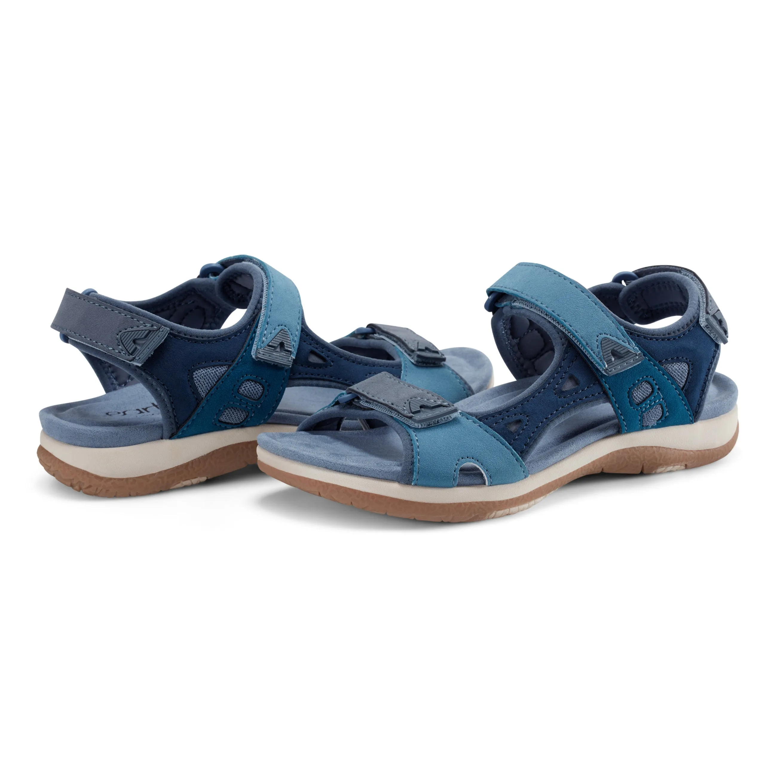 Skylar Round Toe Lightweight Casual Flat Sandals