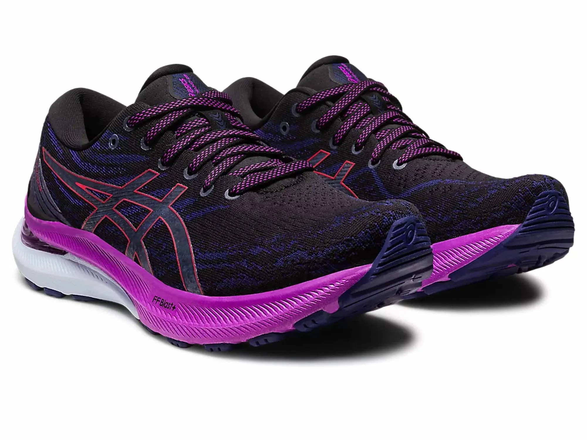 Women's Gel-Kayano 29 Running Shoes In Black/red Alert