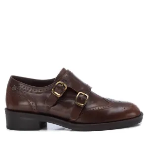 Women's Leather Moccasins In Brown