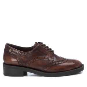 Women's Leather Moccasins In Brown