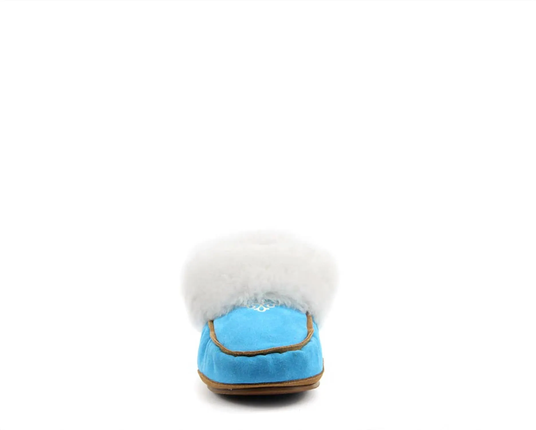 Women's Moccasin Shoes In Turquoise